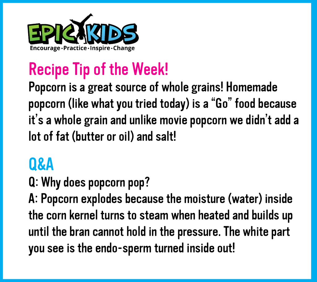 EPIC Recipe Tips