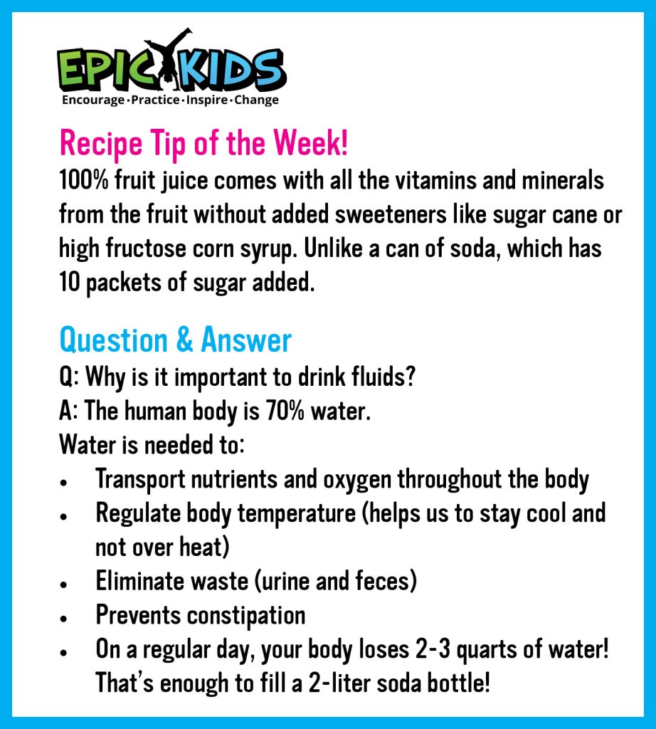 EPIC Recipe spritzer