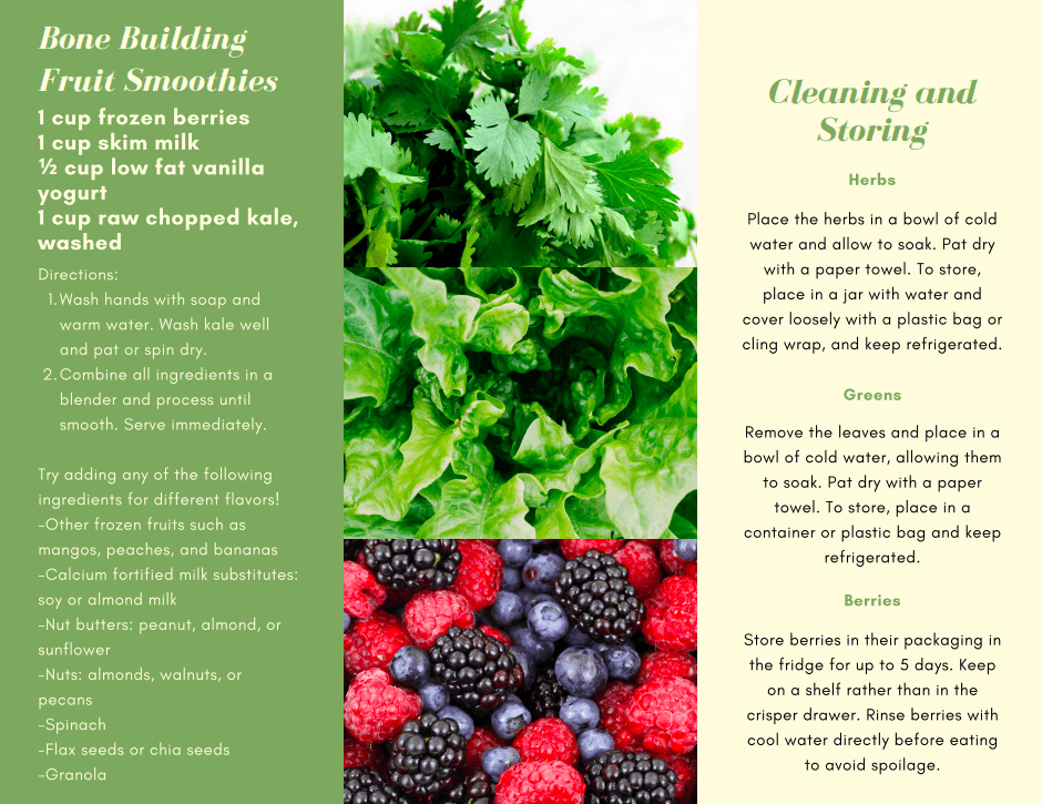 Produce Handout